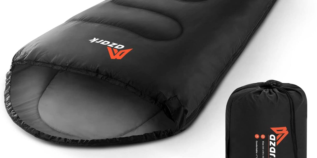 azark Premium Sleeping Bag, 350GSM, Lightweight and Waterproof, 4