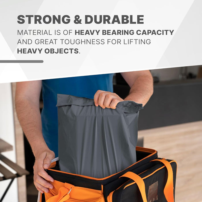 delka Mailing Bags, Durable Pink Poly Mailer Bags, Tear-Resistant Shipping Envelopes for Clothing, Documents, Strong Self-Seal Adhesive, Waterproof & Lightweight